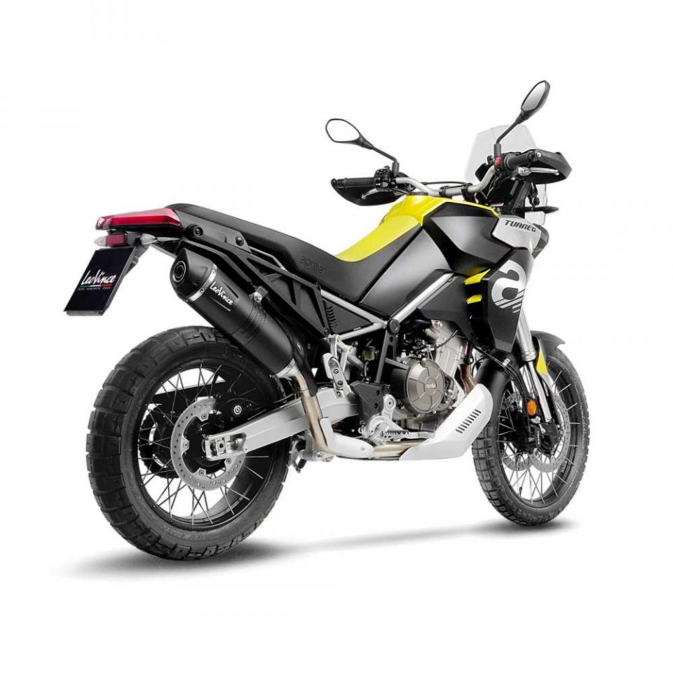Silencieux d échappement Leovince pour Moto Aprilia 660 Tuareg Après 2022 14402EB Neuf