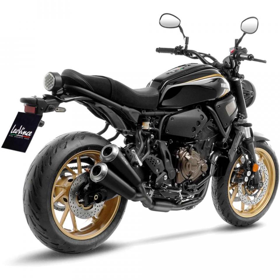 Silencieux d échappement Leovince pour Moto Yamaha 700 Xsr 2021 à 2024 15128FB Neuf