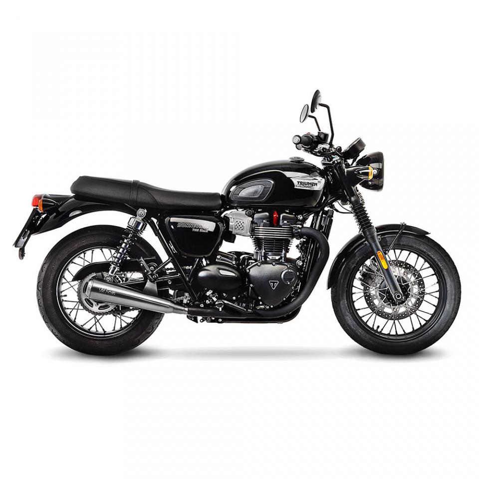 Silencieux d échappement Leovince pour Moto Triumph 900 Bonneville T100 2017 à 2018 15002 Neuf