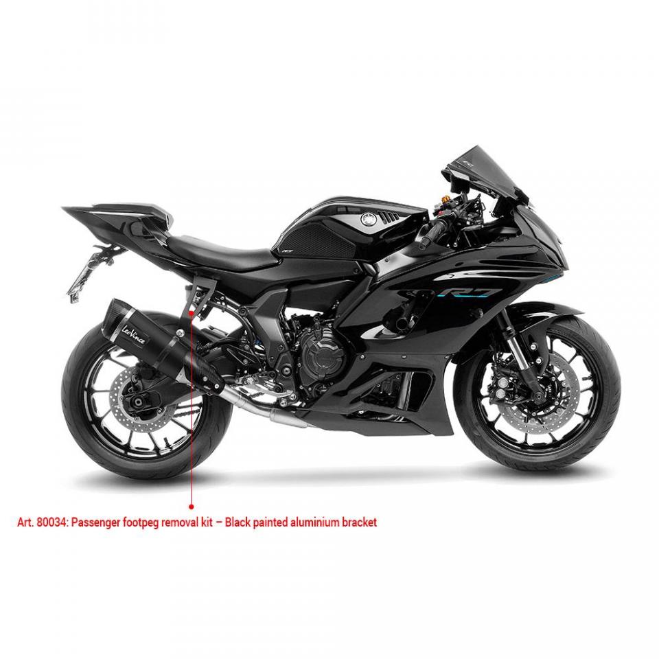 Silencieux d échappement Leovince pour Moto Yamaha 700 YZF R7 2022 à 2023 80034 Neuf
