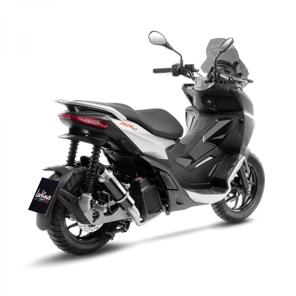 Silencieux d échappement Leovince pour Maxi Scooter Aprilia 125 SR GT IGET 4V CBS E5 2021 à 2023 15500 Neuf