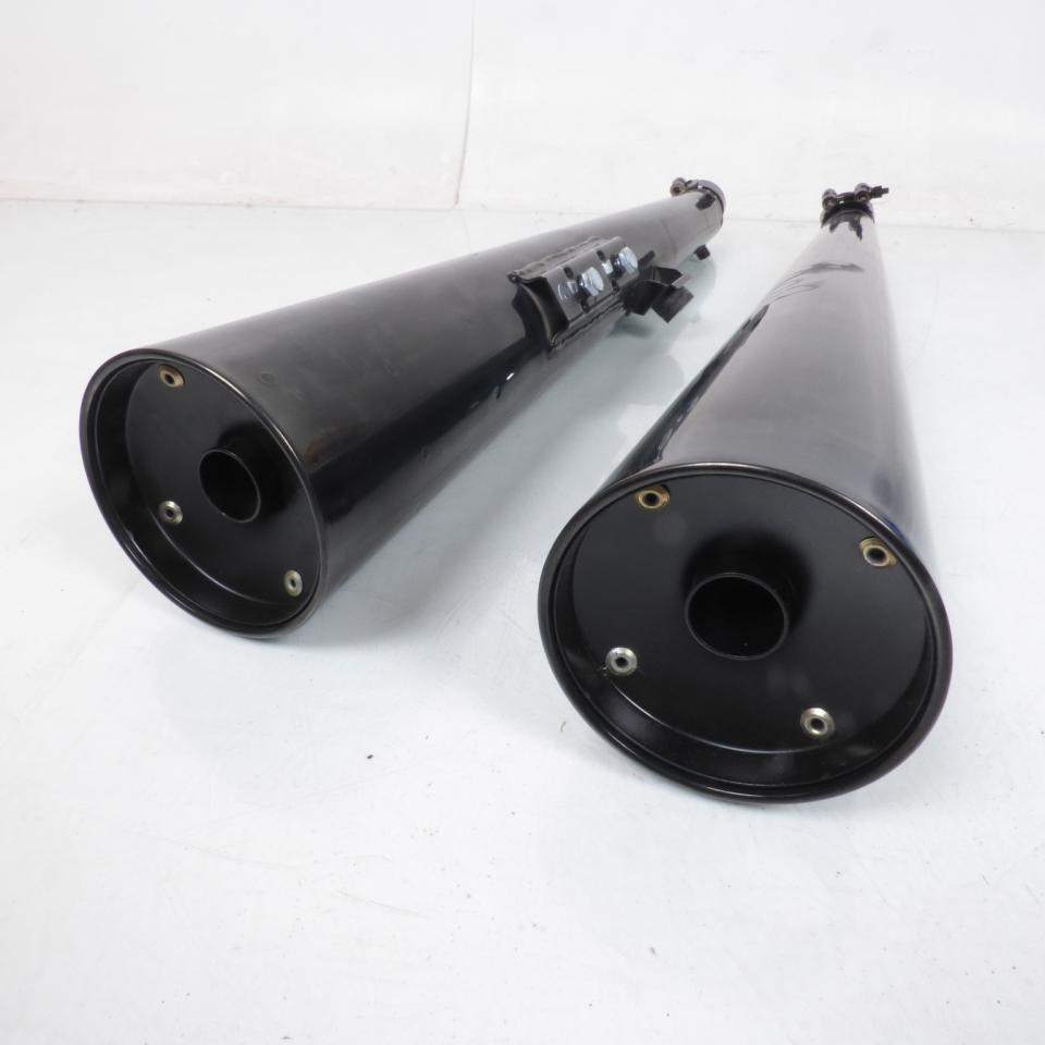 Silencieux de pot d'échappement noir SITO pour moto Suzuki 550 GS Neuf
