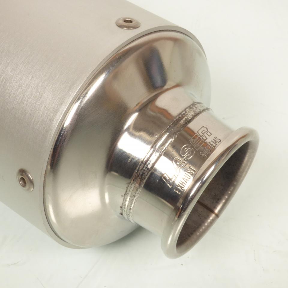 Silencieux de pot d'échappement Laser 31.5077-BL E13 4788 pour moto universel
