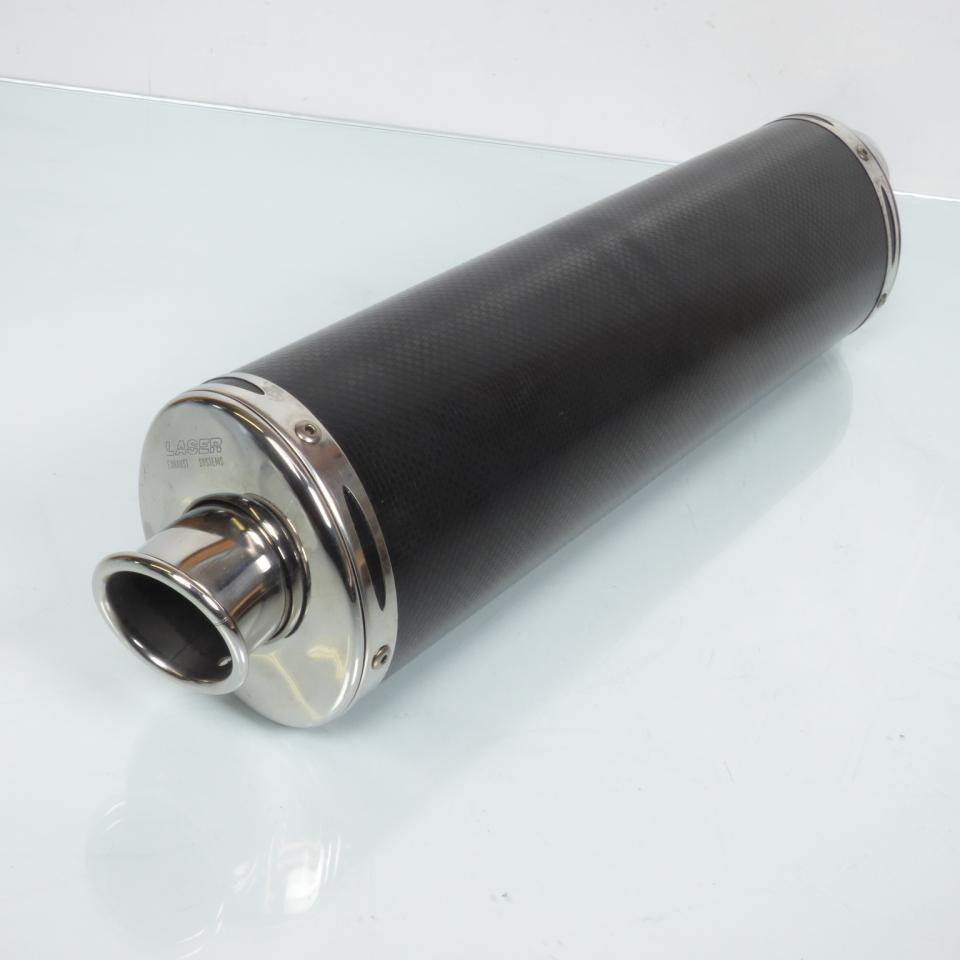 Silencieux pot d'échappement Lazer carbone moto Suzuki 650 SV 1999 à 2002 AVIII