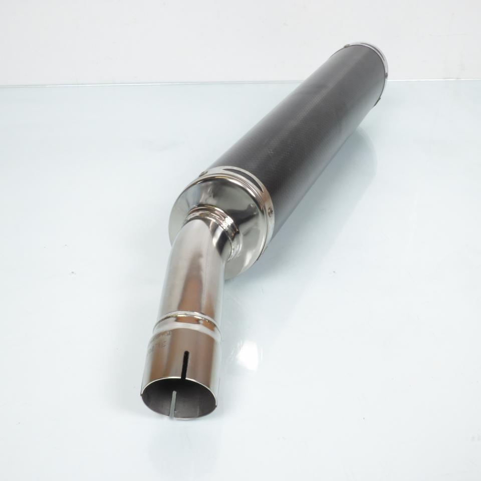 Silencieux pot d'échappement Lazer carbone moto Suzuki 650 SV 1999 à 2002 AVIII