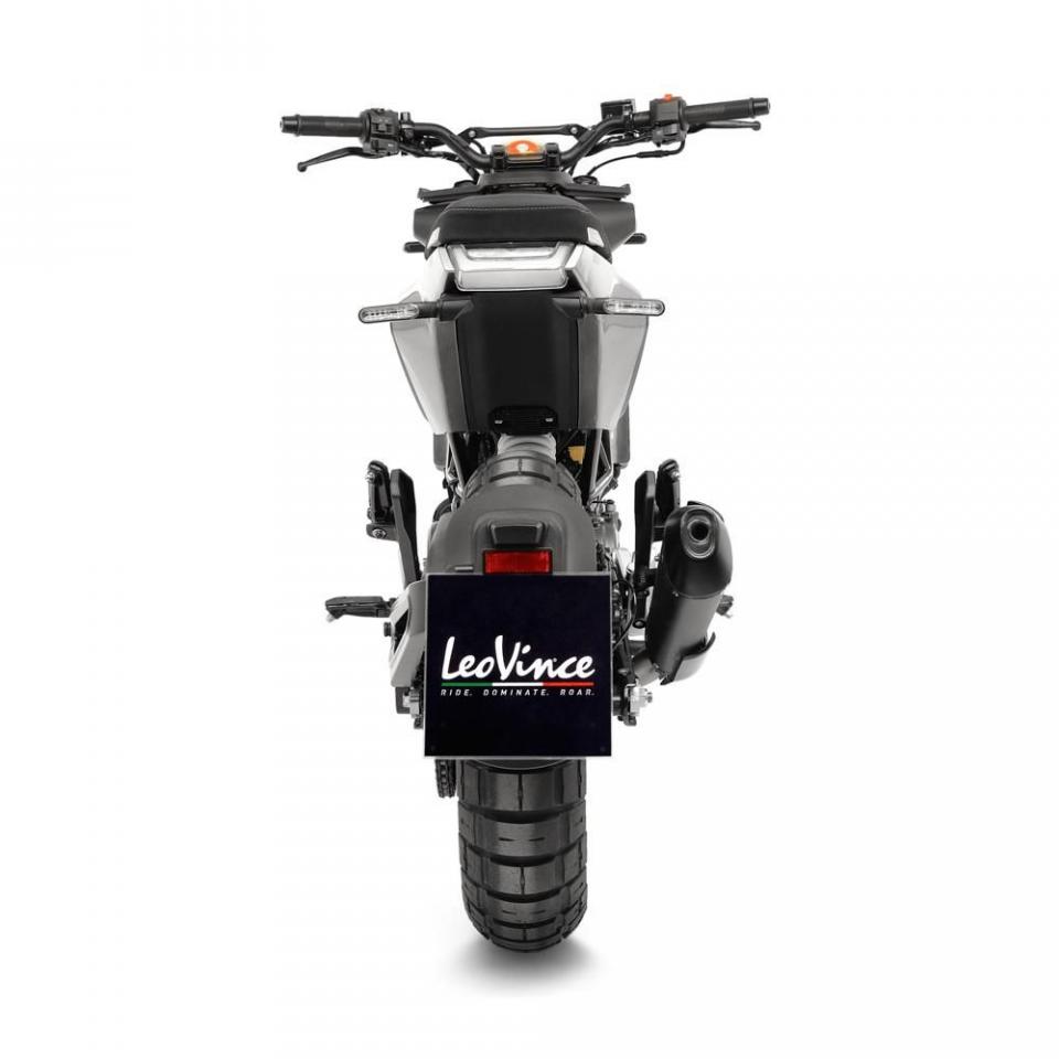 Collecteur d échappement Leovince pour Moto Husqvarna 125 Svartpilen 2021 à 2023 80027 Neuf