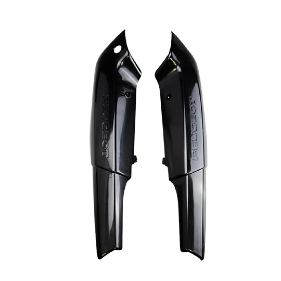 Caches latéraux RSM pour Mobylette Peugeot 50 103 Vogue 2004 à 2018 noir Neuf