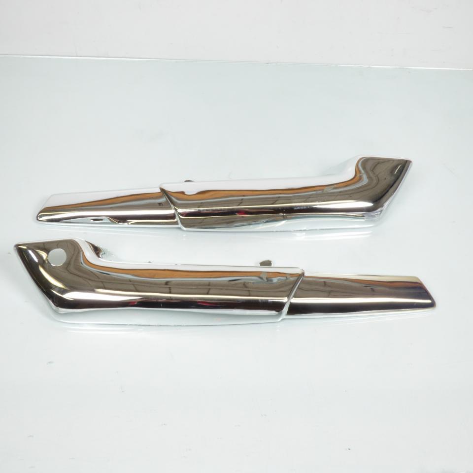 Caches latéraux chrome pour mobylette Peugeot 50 103 Vogue Neuf