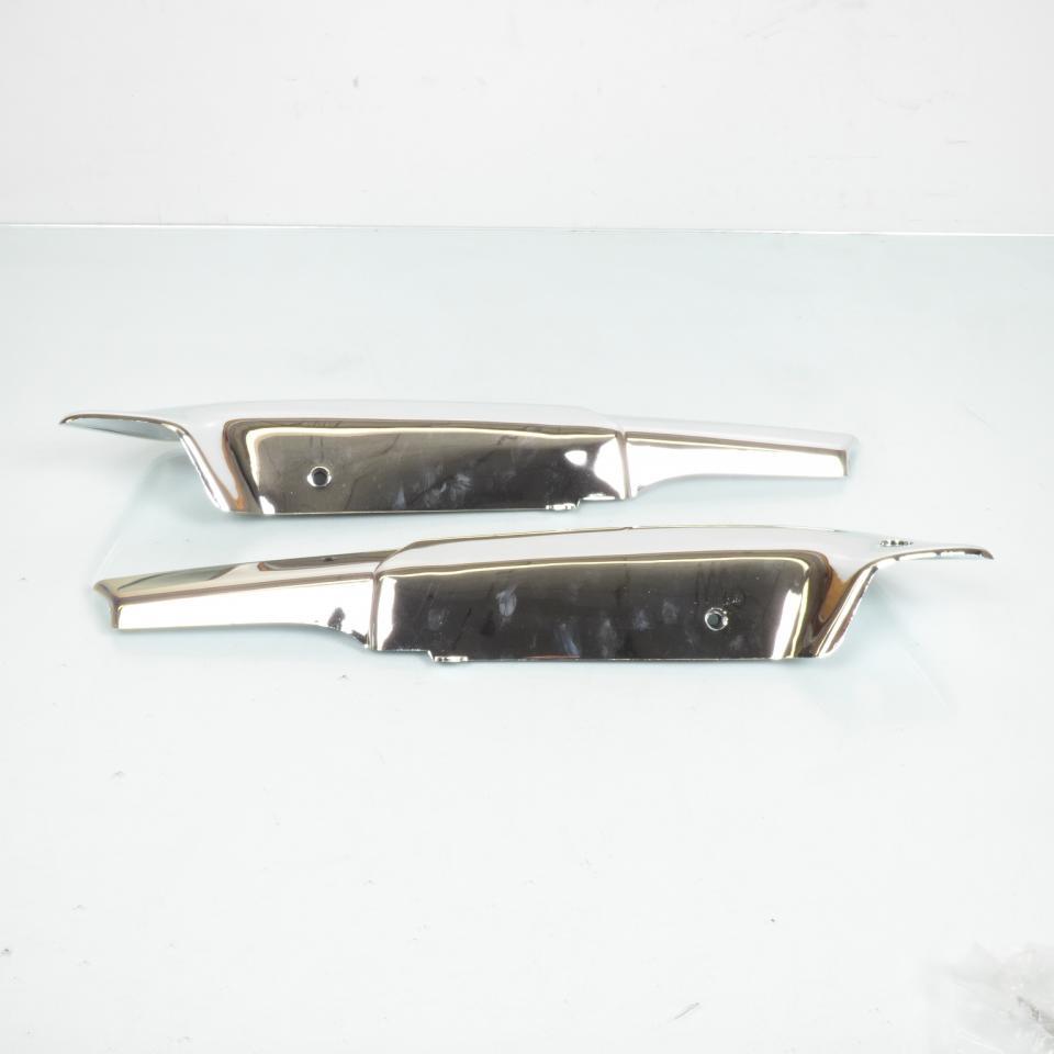 Caches latéraux chrome pour mobylette Peugeot 50 103 Vogue Neuf