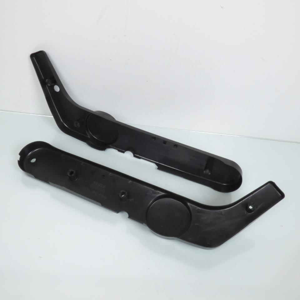 Paire de caches latéraux pour mobylette Piaggio 50 Ciao carter plastique noir