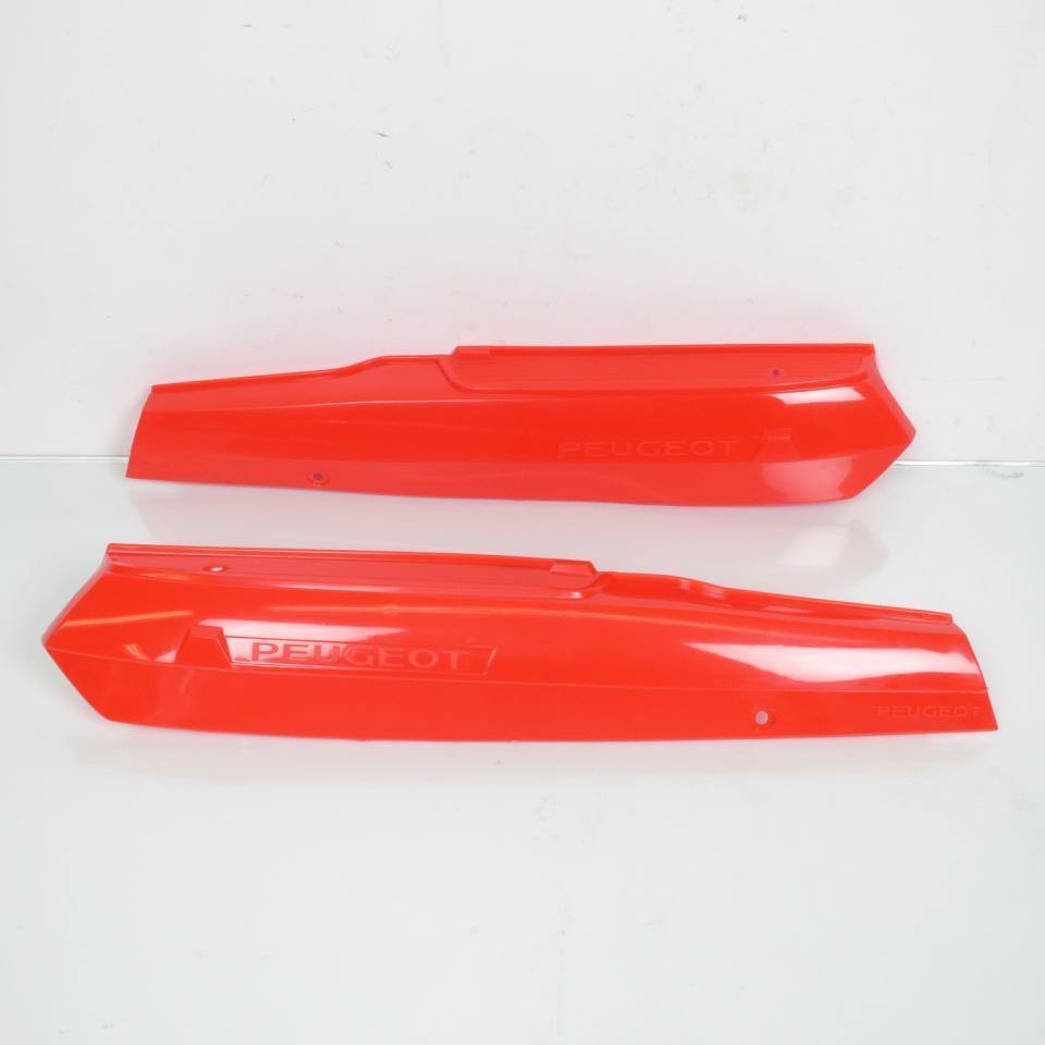 Caches latéraux RSM pour Mobylette Peugeot 50 103 Après 1971 Paire rouge Neuf