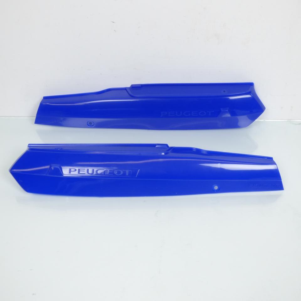 Caches latéraux RSM pour Mobylette Peugeot 50 103 Après 1971 Paire bleu Neuf