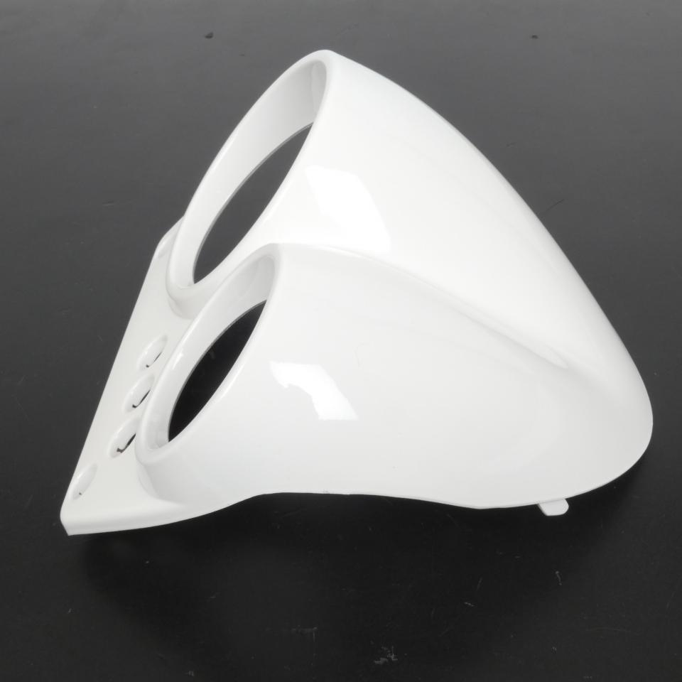 Entourage de compteur One blanc brillant pour scooter MBK 50 Nitro Neuf