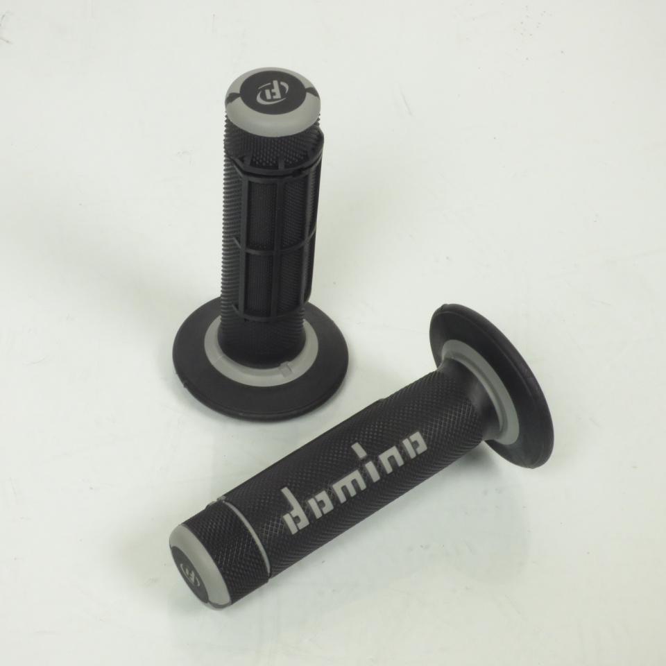 Poignée Domino A020 noir gris pour moto TT enduro cross 50 à boîte Neuf