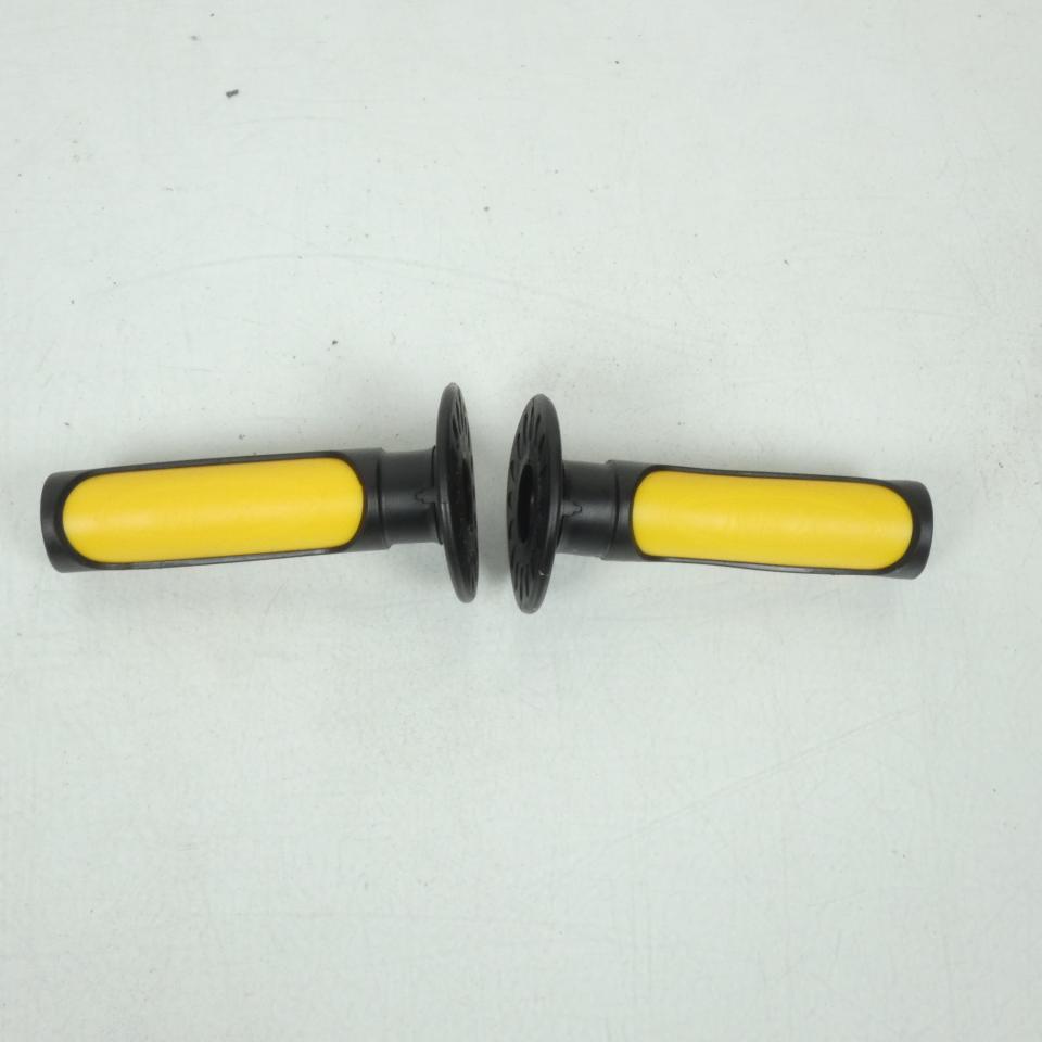 Paire de poignée Ø20mm Ø24mm MX Racing Jaune Sifam pour moto POI1004Y Neuf