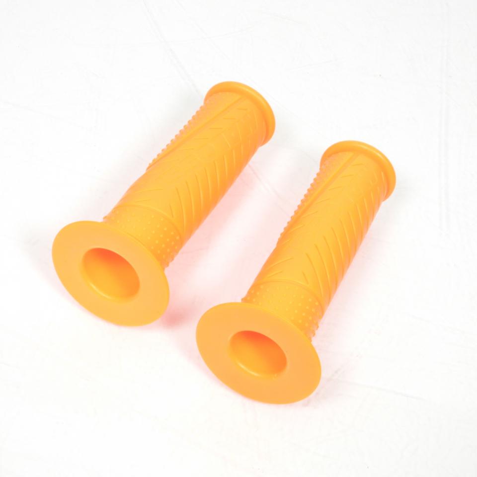 Paire de revêtement de poignée orange fluo Malossi pour moto 6918702.O0 Neuf