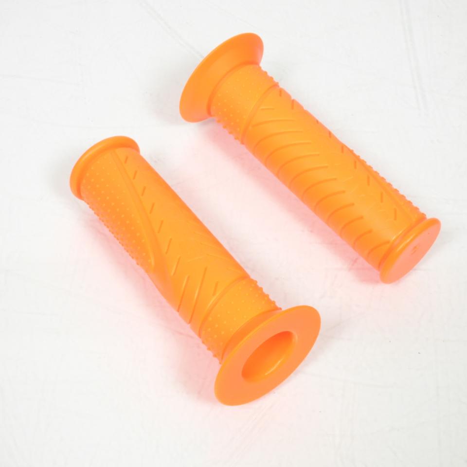 Paire de revêtement de poignée orange fluo Malossi pour moto 6918702.O0 Neuf