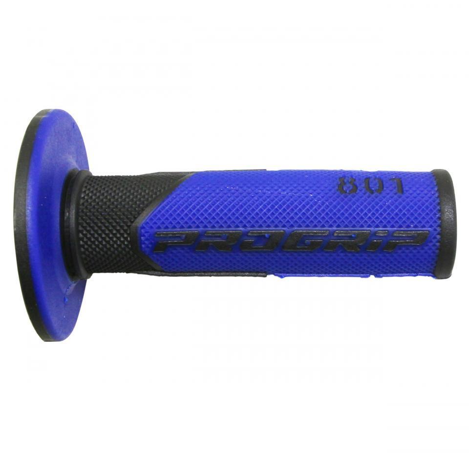 Poignée revêtement de guidon noir et bleu ProGrip 801 Off Road pour moto cross