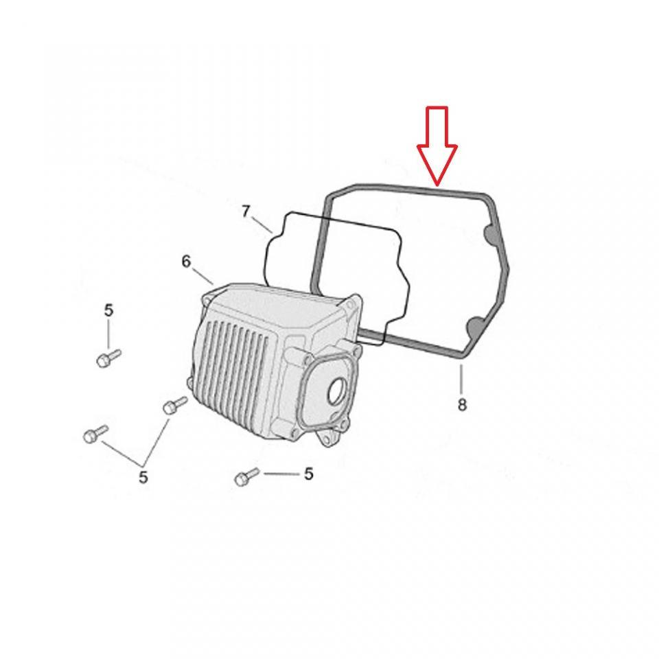 Joint moteur origine pour scooter Piaggio 125 Fly 2004-2012 825364 Neuf