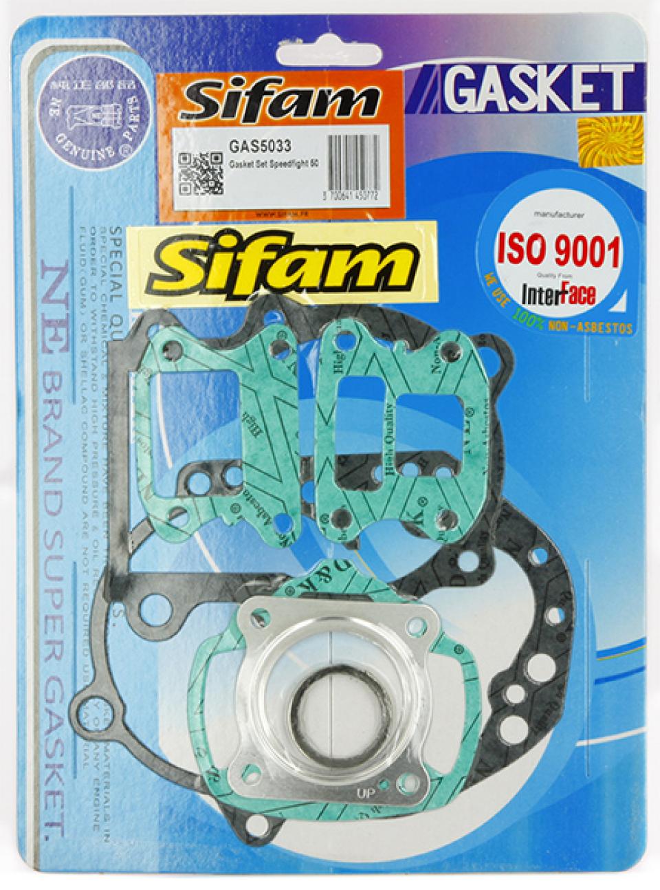 Joint moteur Sifam pour Scooter Peugeot 50 Speedfight 3 2T Ac 2009 à 2013 Neuf