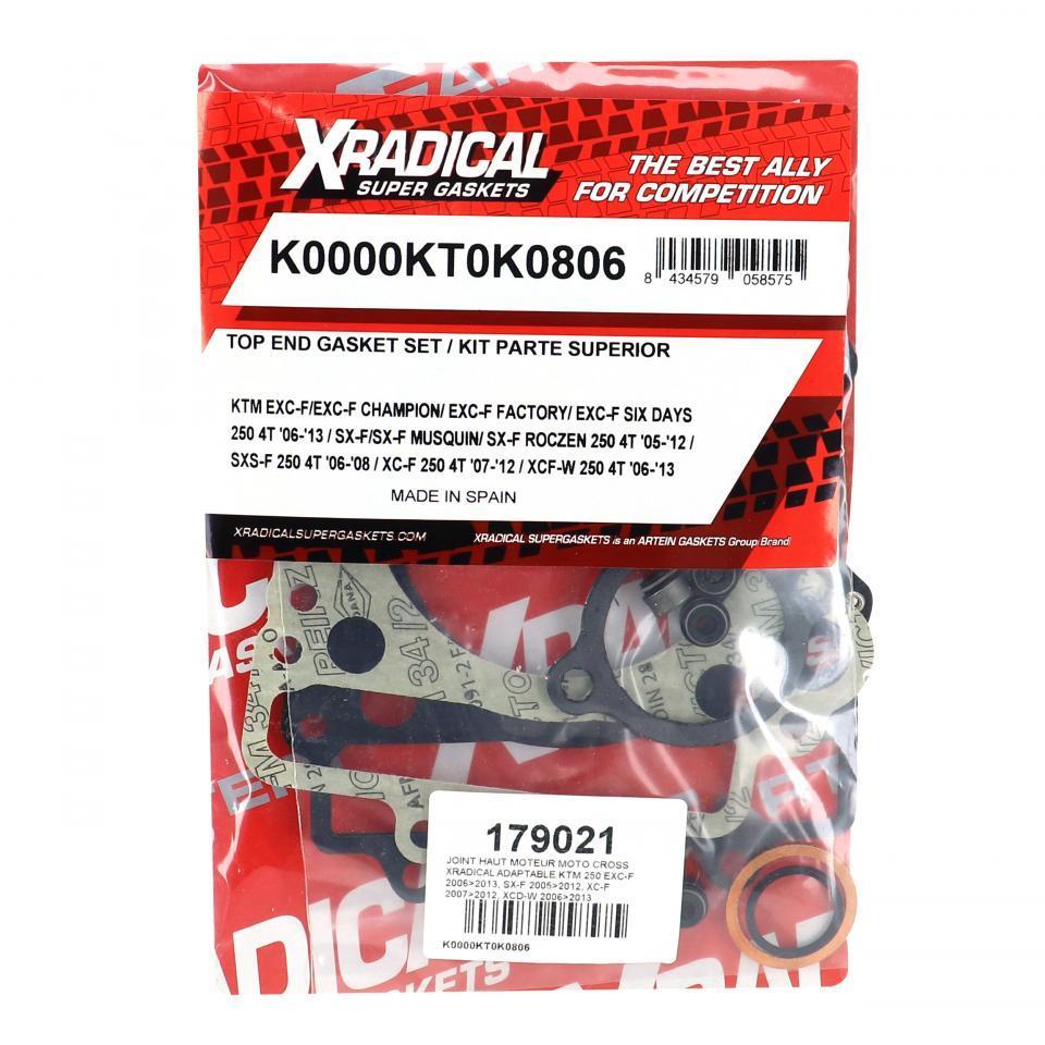 Joint moteur XRADICAL pour Moto KTM 250 EXC-F 2006 à 2013 Neuf