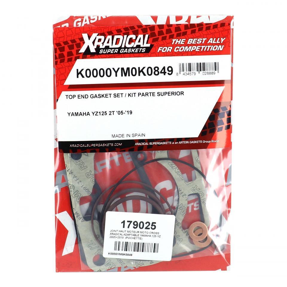 Joint moteur XRADICAL pour Moto Yamaha 125 YZ 2005 à 2019 Neuf