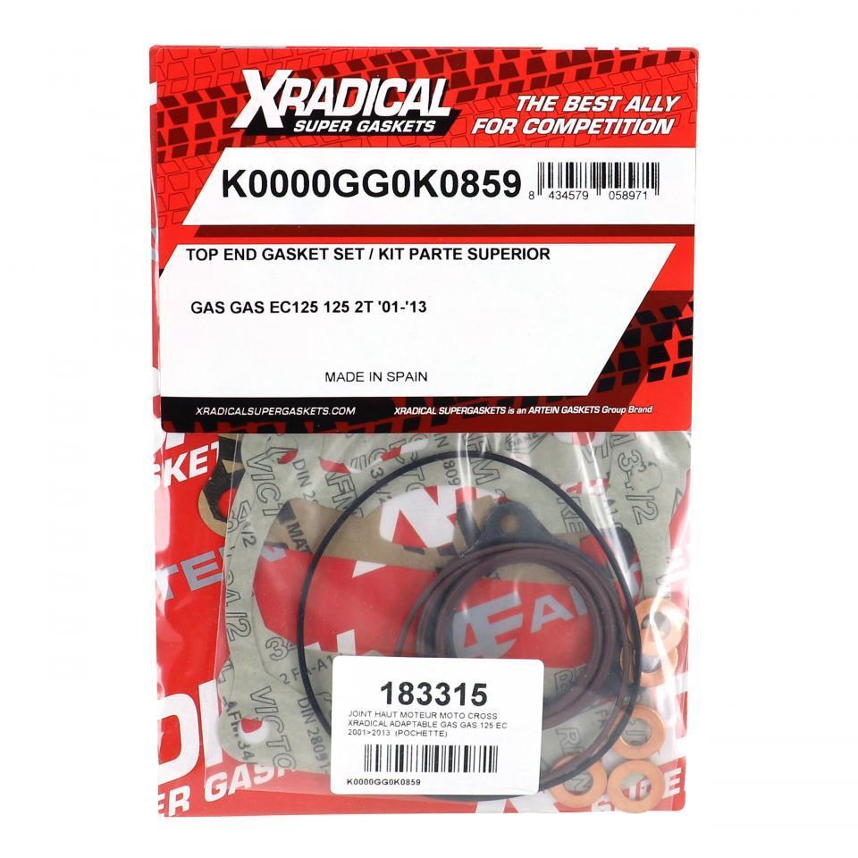 Joint moteur XRADICAL pour Moto Gas gas 125 EC 2001 à 2013 Neuf