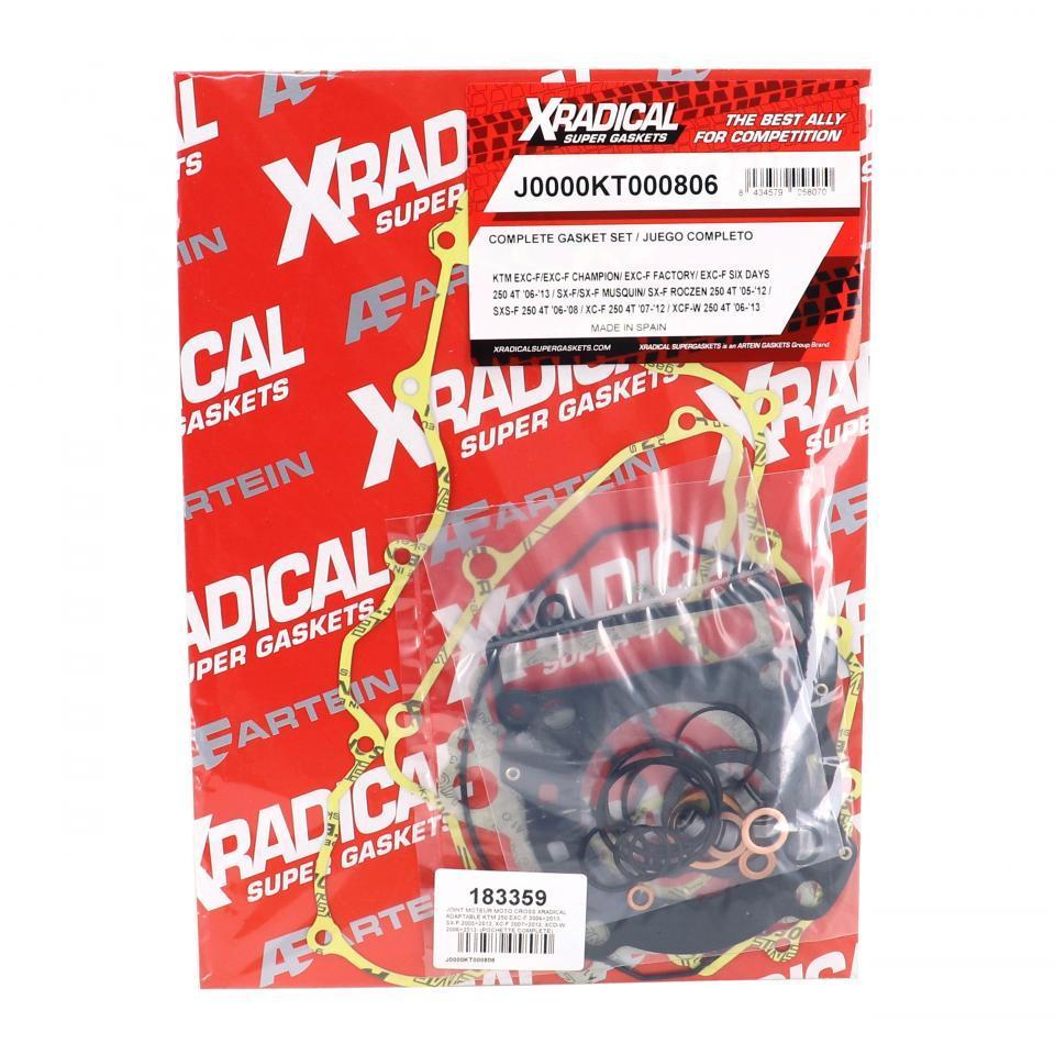 Joint moteur XRADICAL pour Moto KTM 250 EXC-F Six Days 2007 à 2013 Neuf