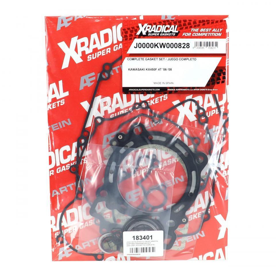 Joint moteur XRADICAL pour moto Kawasaki 450 KXF 2006 à 2008 J0000KW000828 Neuf