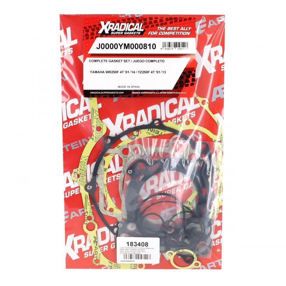 Joint moteur XRADICAL pour Moto Yamaha 250 WR F 2001 à 2014 Neuf