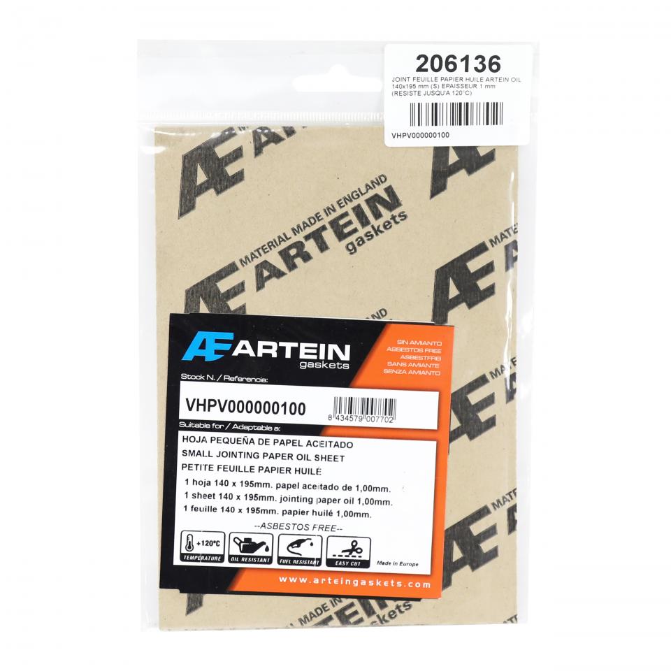 Joint moteur Artein pour Auto Neuf