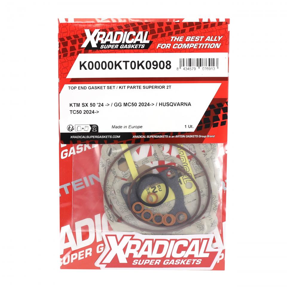 Joint moteur XRADICAL pour Moto Gas gas 50 MC Après 2024 Neuf