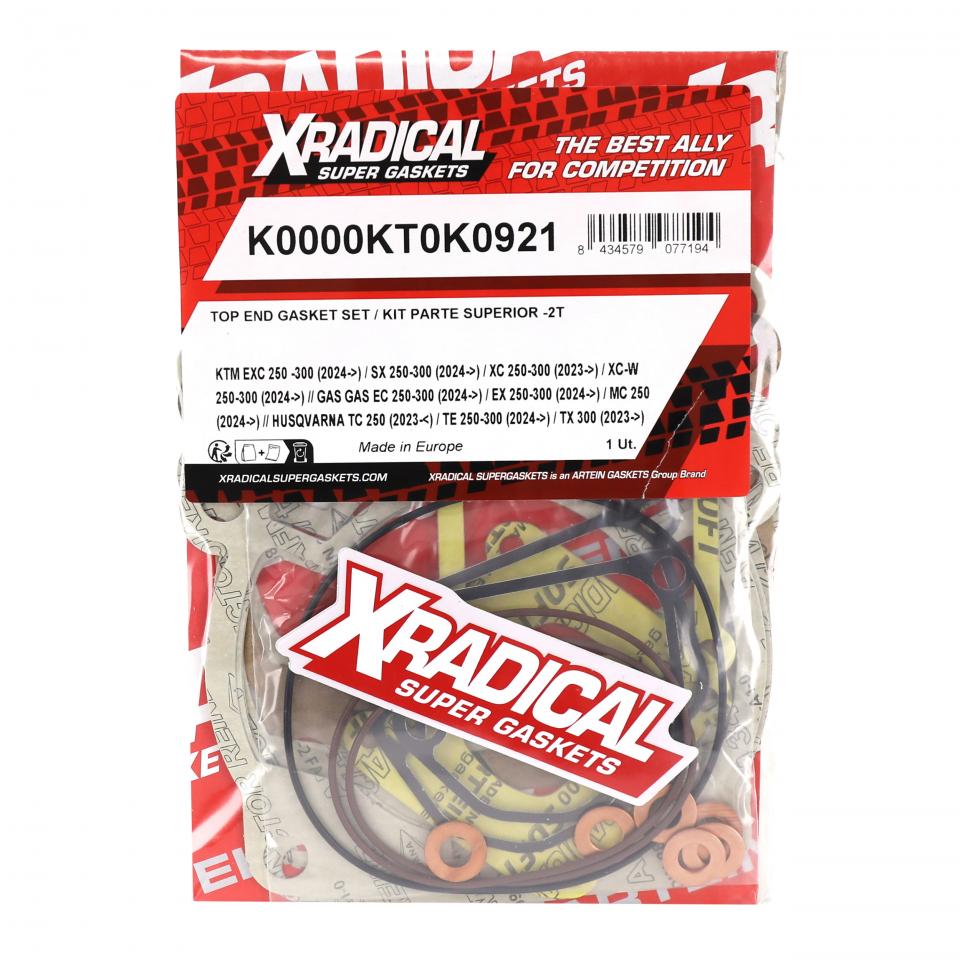 Joint moteur XRADICAL pour Moto Gas gas 250 EC Après 2024 Neuf