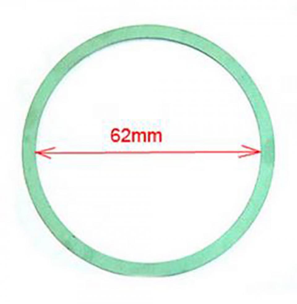 Joint rond papier de cache culasse gauche pour auto Sohoo 50 Dirt bike Ø62x72mm