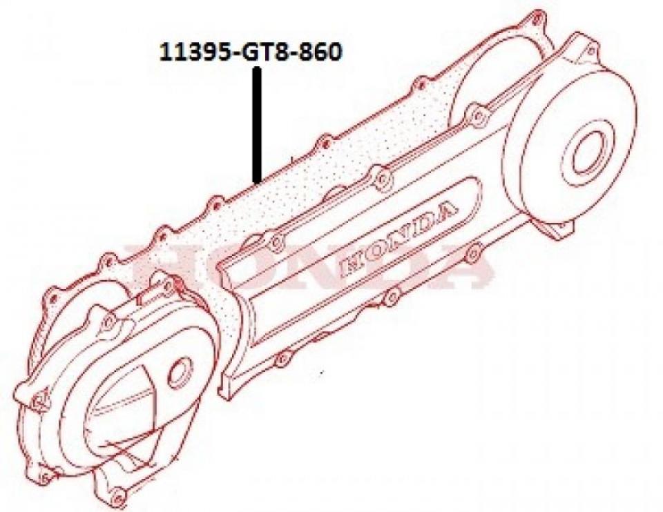 Joint moteur pour scooter Honda 50 Wallaroo 11395-GT8-860 Neuf en destockage