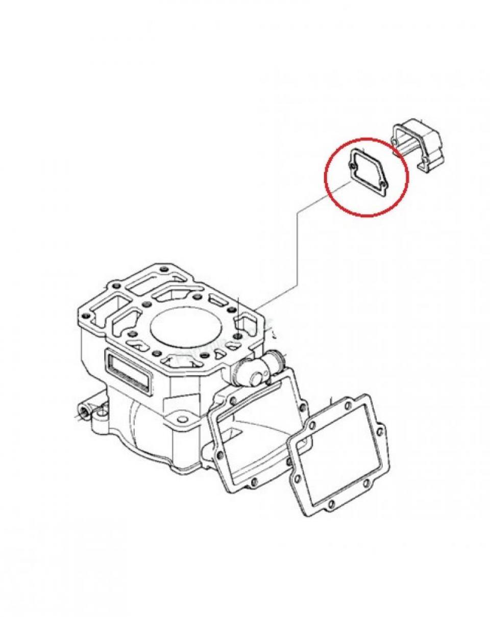 Joint moteur pour Moto Kawasaki 250 KX 1987 à 1992 11009-1946 Neuf
