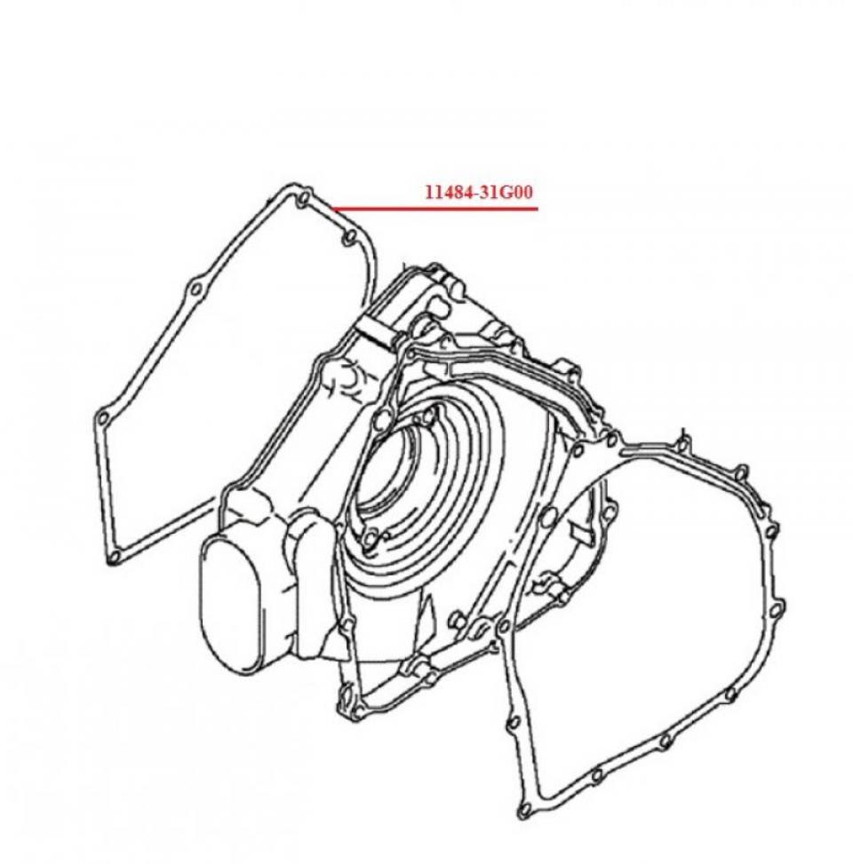 Joint origine carter embrayage pour Quad Suzuki 700 LT-A 2005 à 2007 11484-31G00 Neuf