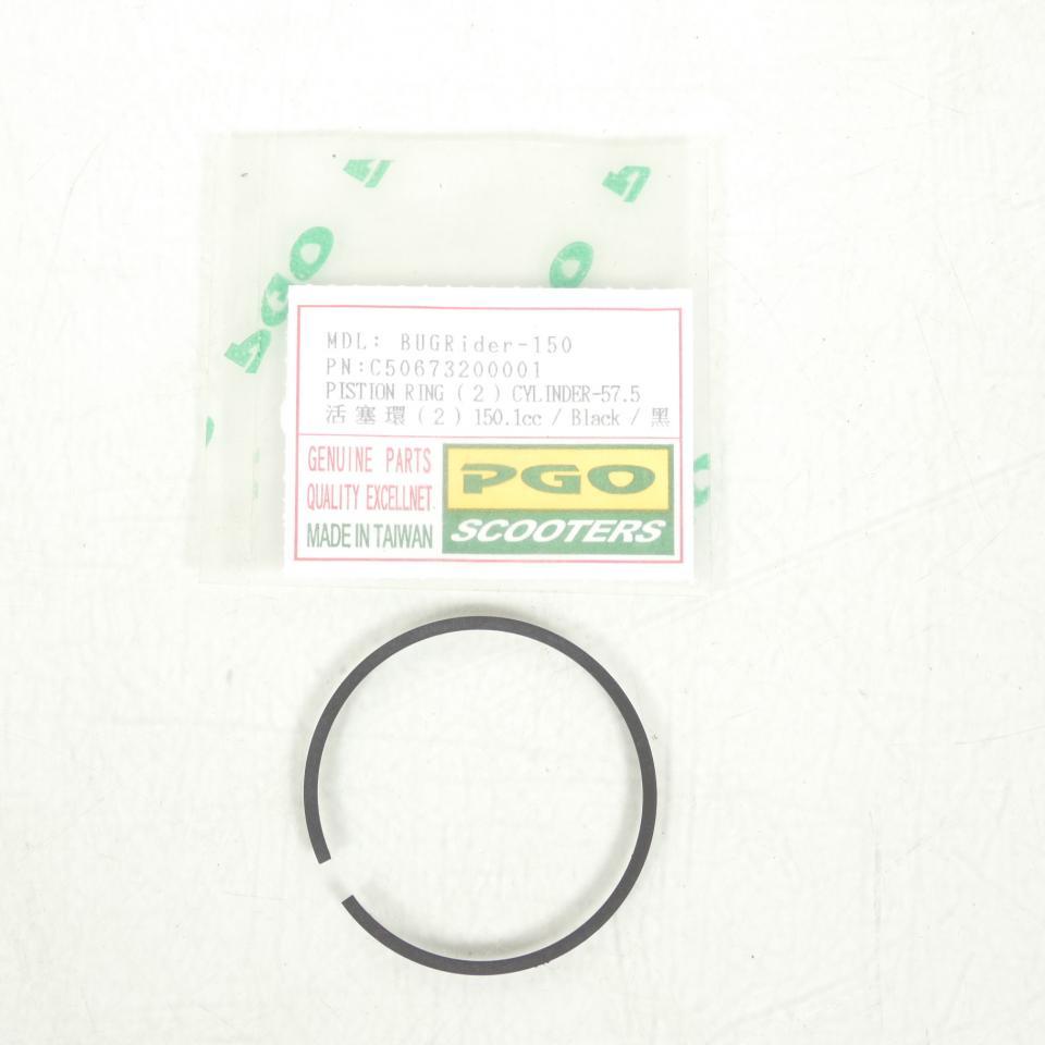 Segment de piston N°2 origine pour buggy PGO 150 Bugrider C50673200001 Ø57.5mm