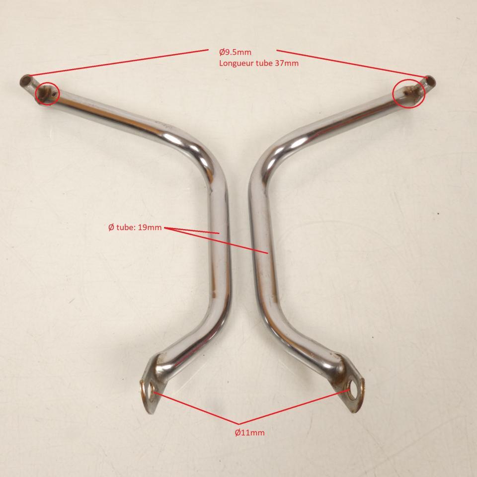 Ecarteurs de sacoches chromés Générique pour moto Occasion