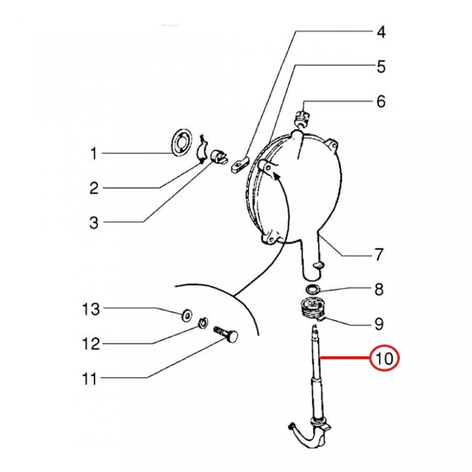 Came embrayage RMS pour scooter Piaggio 125 Vespa PX 1978-2017 0979844 / B016418 Neuf