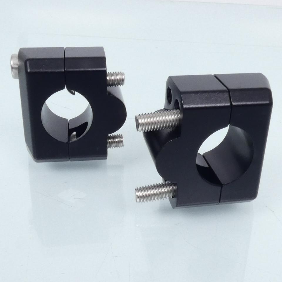 Pontet de guidon Doppler pour moto Rieju 50 MRT 2009 à 2017 +17 Ø22/28 Neuf