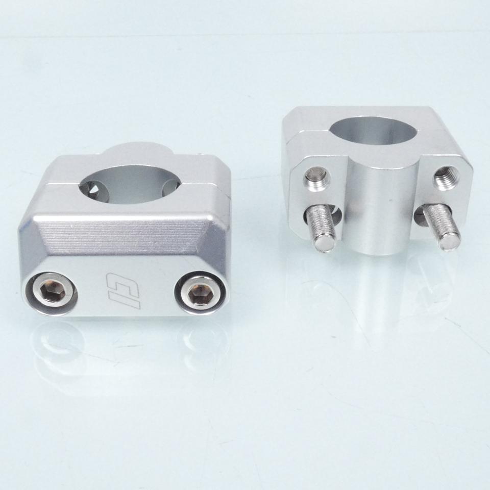 Pontet de guidon Doppler pour moto Rieju 50 MRT 2009 à 2017 +17 Ø22/28 Neuf