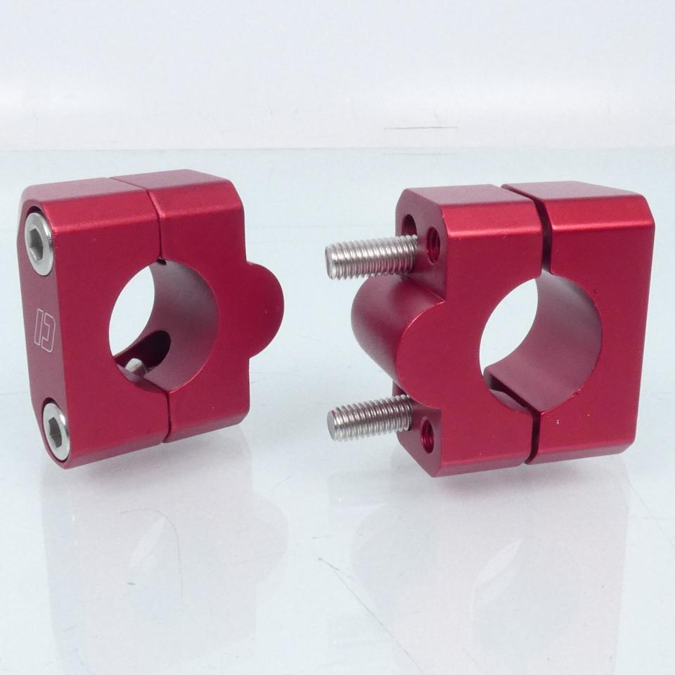 Pontet de guidon Doppler pour moto +18 Ø22mm/28mm Neuf