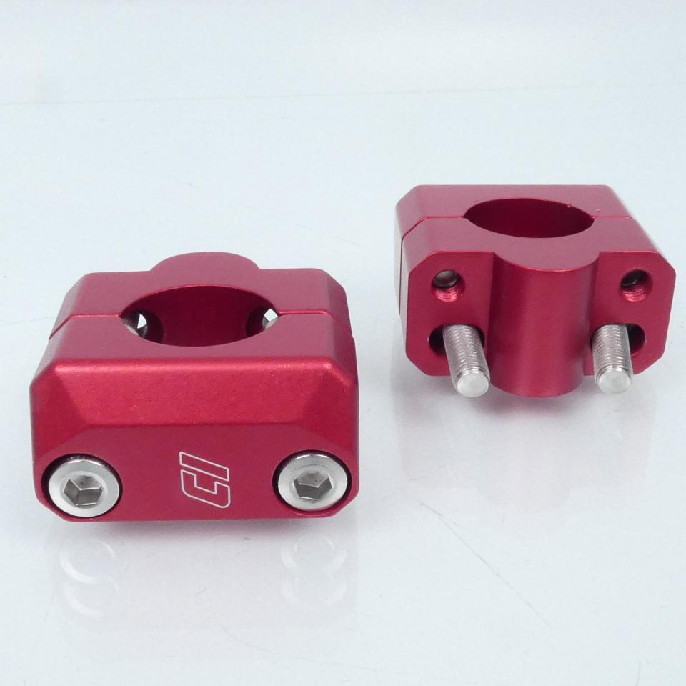 Pontet de guidon Doppler pour moto +18 Ø22mm/28mm Neuf