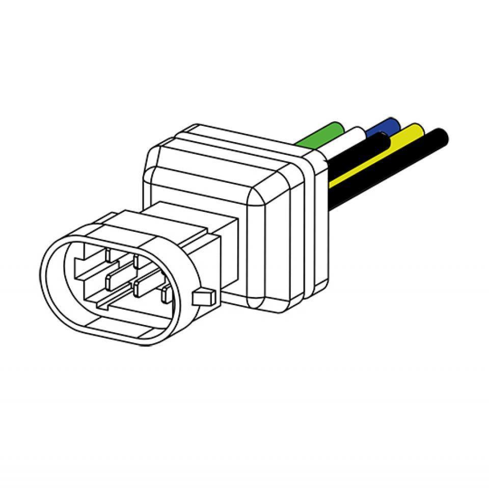 Stator d allumage Teknix pour Scooter Piaggio 50 ZIP 2T AC 2009 à 2015 6 bobine Neuf