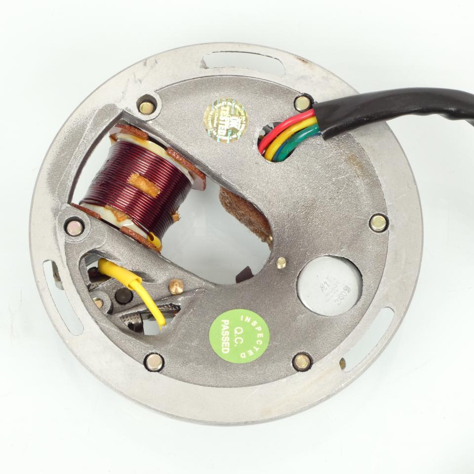 Stator d allumage RMS pour scooter Piaggio 125 Vespa 1961 à 1966 3 pôles 6V Neuf