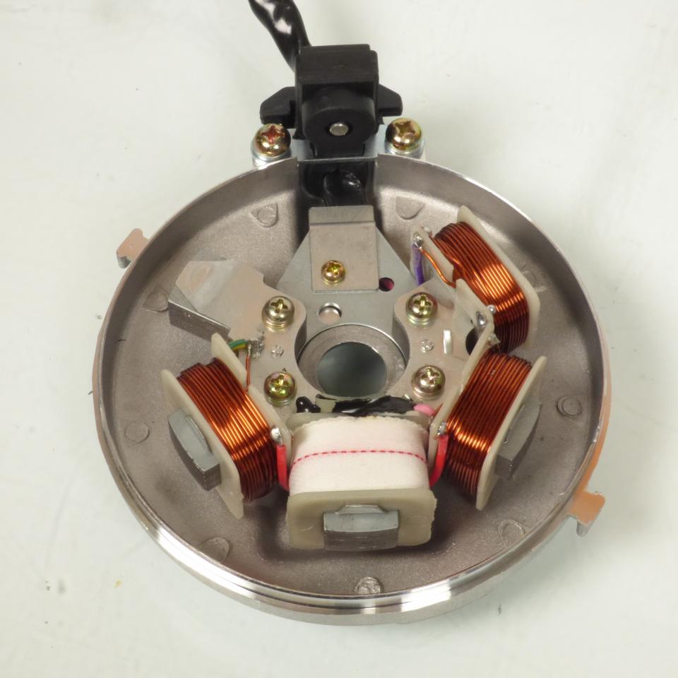 Stator rotor d allumage pour mobylette Peugeot 50 101 6V electronique gros cone