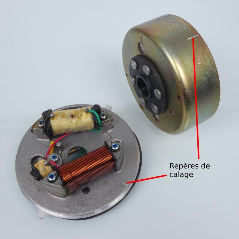 Stator rotor d allumage RSM pour Mobylette MBK 40 Moriyama / INEL XE8-00 NLL-00 Neuf