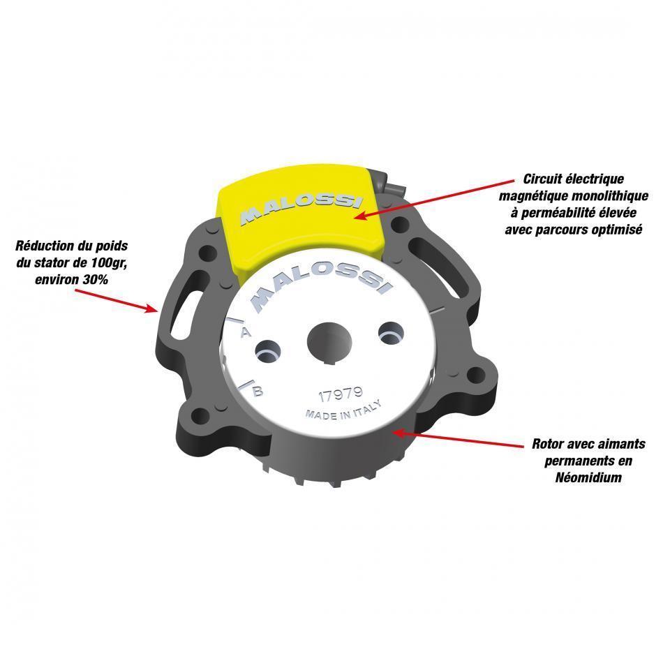 Stator rotor d allumage Malossi pour Moto Beta 50 RR enduro 2019 à 2020 Neuf