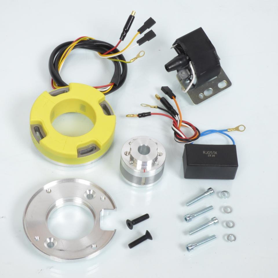 Allumage analogique stator et rotor interne KRD pour mobylette MBK 51 avance variable